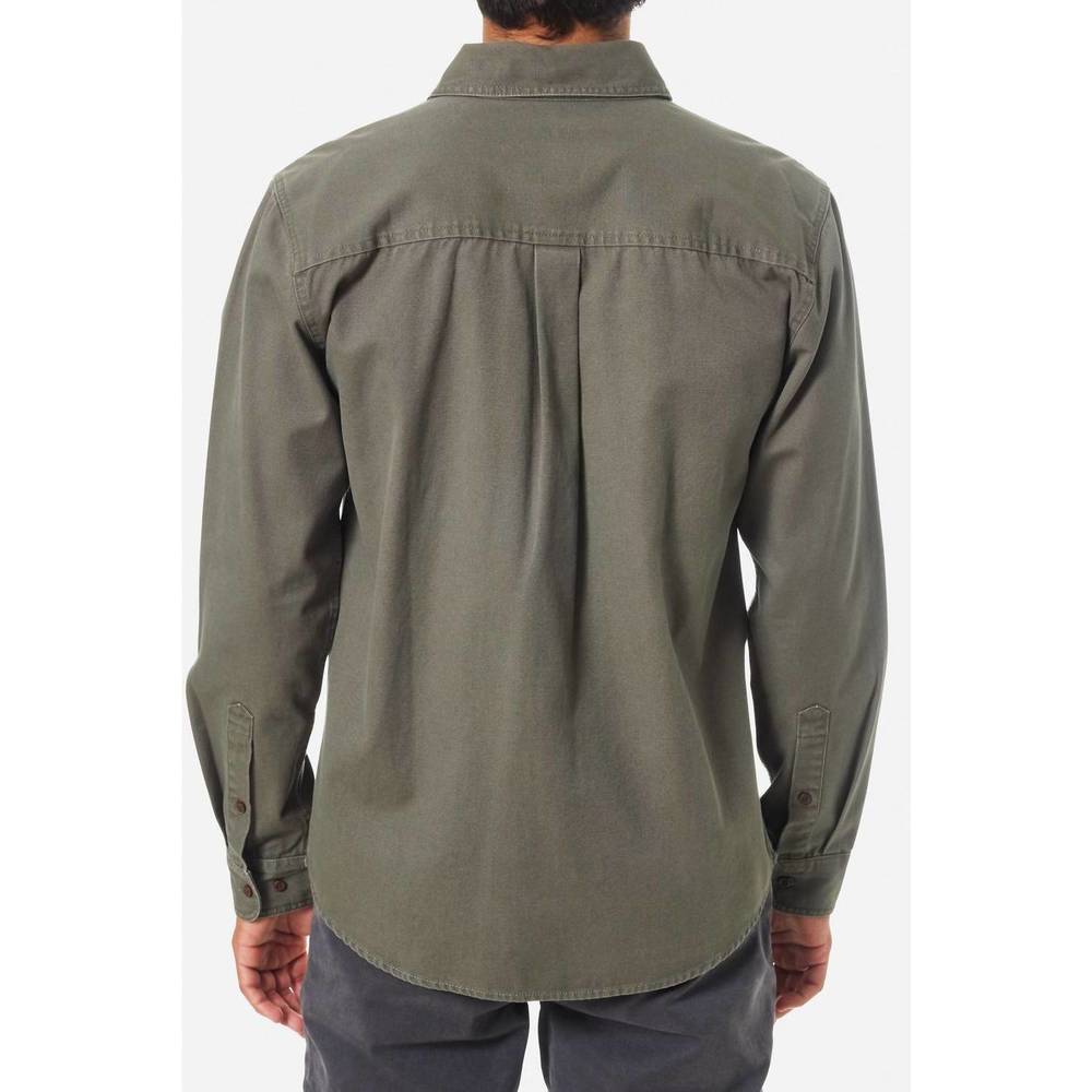 NEW KATIN men's coast cpo shirt in thyme - Picture 5 of 5